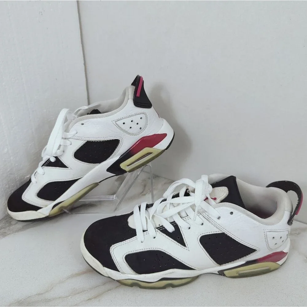 Nike Kids Air Jordan 6 Retro Low Basketball Shoes Sneakers, Sz 7.5Y